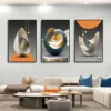 3pc modern Geometric Wall Art 4