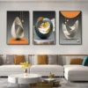 3pc modern Geometric Wall Art 3