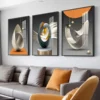 3pc modern Geometric Wall Art 8