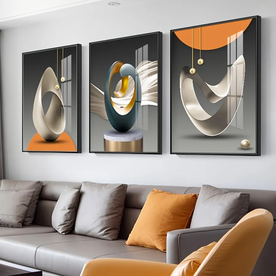 3pc modern Geometric Wall Art 8